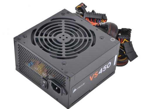 Блок питания Corsair 450W (VS450) v.2.31,A.PFC,Fan 12 cm,Retail