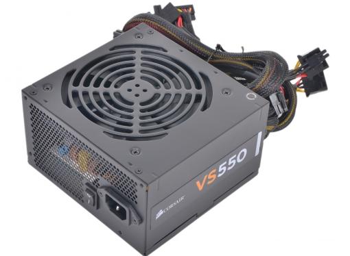 Блок питания Corsair 550W (VS550) v.2.31,A.PFC,Fan 12 cm,Retail