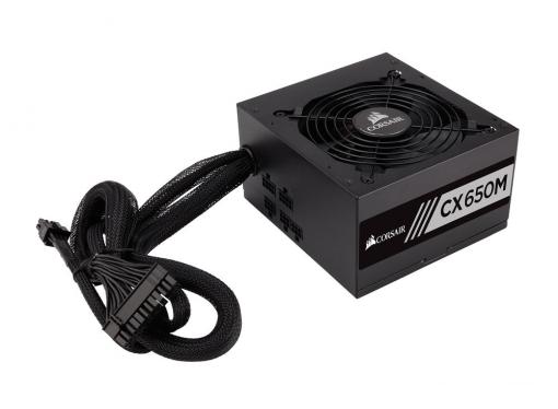 Блок питания Corsair 650W Builder Series (CX650M) v.2.3,A.PFS,80 Plus Bronze,Fan 12 cm,Modular,Retail