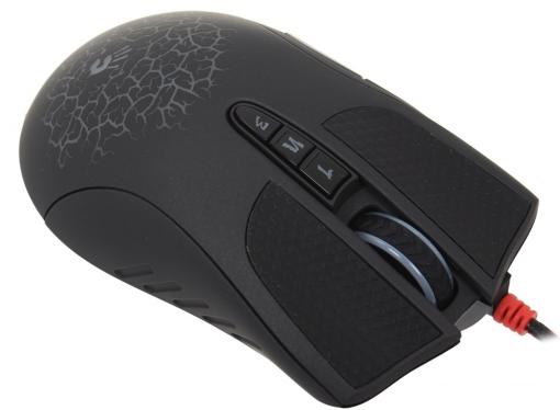 Мышь A4-Tech Bloody A9 Blazing черный Laser (4000dpi) USB игровая (8кнопок)