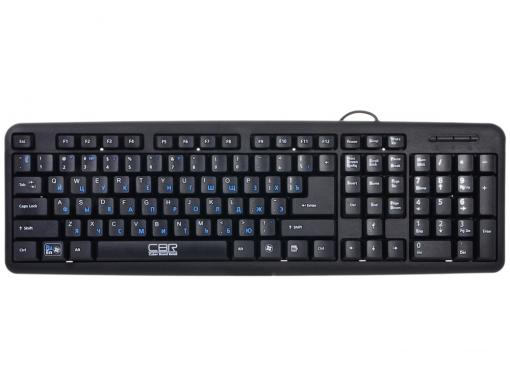 Клавиатура CBR KB 107, 107 кл., офисн., USB,