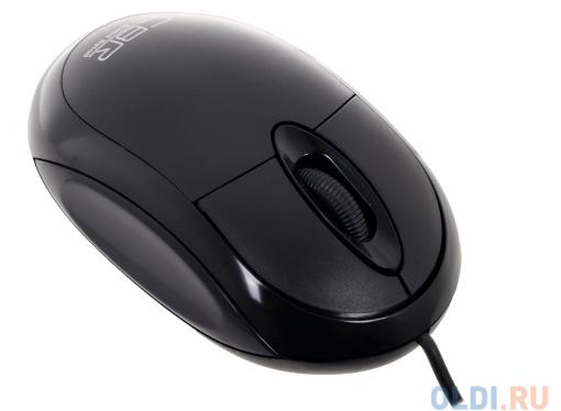 Мышь CBR CM-102 Black, оптика, 1200dpi, офисн., USB
