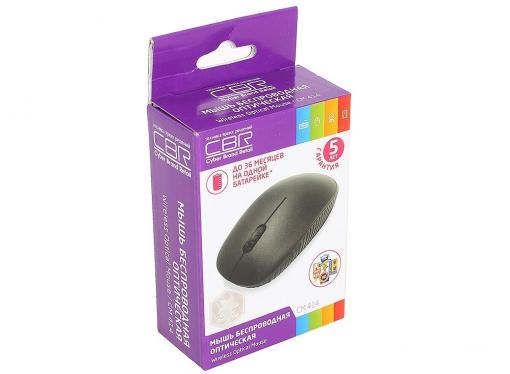 Мышь CBR CM-414 Black, оптика, радио 2,4 Ггц, 1200 dpi, USB