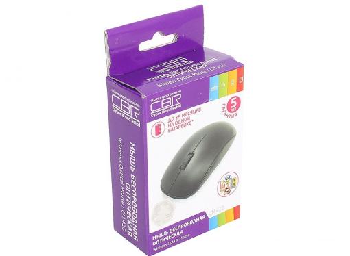 Мышь CBR CM-410 Black, оптика, радио 2,4 Ггц, 1200 dpi, USB