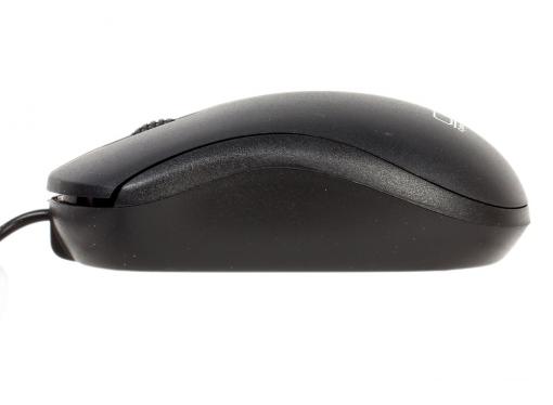 Мышь CBR CM 112 Black, оптика, 1200dpi, офисн., провод 1.3 метра, USB