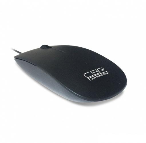 Мышь CBR CM-104 Black USB проводная, оптическая, 1200 dpi, 3 кнопки + колесо