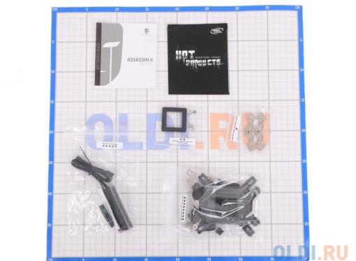Кулер для процессора DeepCool ASSASSIN II LGA2011-v3/2011/1366/1156/1155/1150/775/FM2+/FM2/FM1/AM3+/AM3/AM2+/AM2 (TDP 200W, PWM)