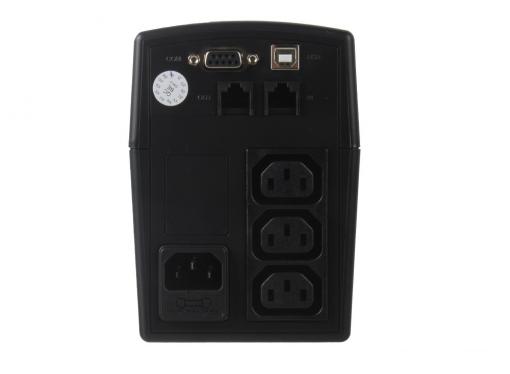 ИБП CyberPower VALUE 600EI-B 600VA/360W USB/RS-232/RJ11/45 (3 IEC)