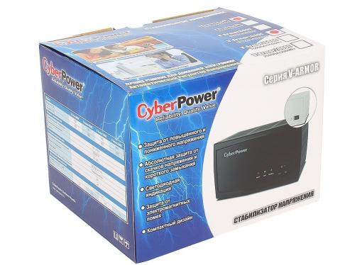 Стабилизатор напряжения CyberPower V-ARMOR 1000E (2 EURO+1 IEC)