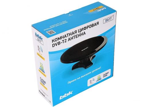 Телевизионная антенна BBK DA17 Комнатная цифровая DVB-T антенна