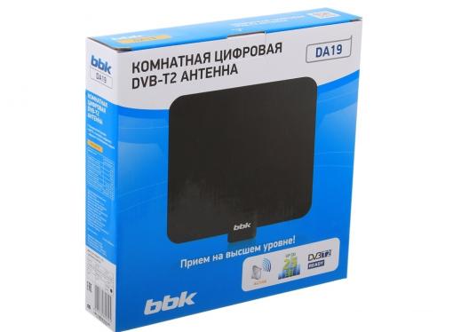 Телевизионная антенна BBK DA19 Комнатная цифровая DVB-T2 антенна