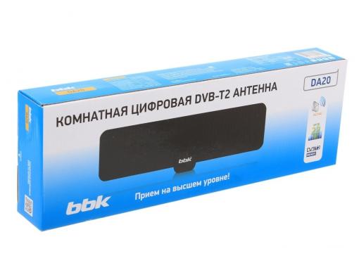 Телевизионная антенна BBK DA20 Комнатная цифровая DVB-T2 антенна