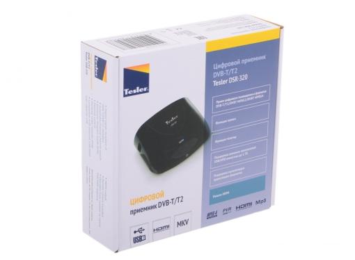 Цифровой телевизионный DVB-T2 ресивер TESLER DSR-320