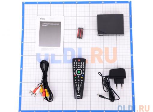 Цифровой телевизионный DVB-T2 ресивер BBK SMP015HDT2 черный