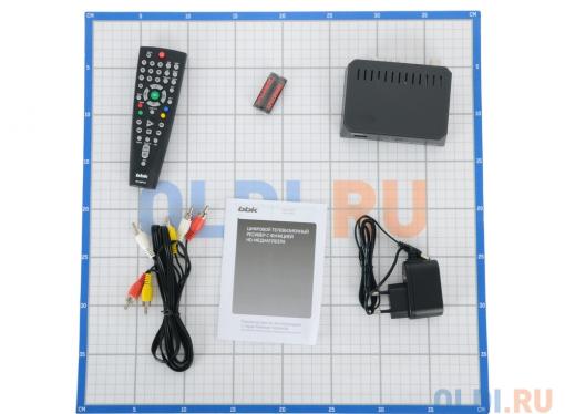 Цифровой телевизионный DVB-T2 ресивер BBK SMP132HDT2 темно-серый