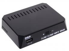 Цифровой телевизионный DVB-T2 ресивер BBK SMP132HDT2 черный