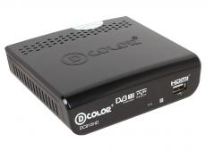 Цифровой телевизионный DVB-T2 ресивер D-Color DC910HD