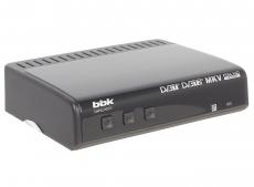 Цифровой телевизионный DVB-T2 ресивер BBK SMP021HDT2 тёмно-серый