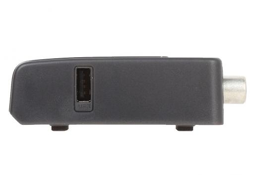 Цифровой телевизионный DVB-T2 ресивер BBK SMP021HDT2 тёмно-серый