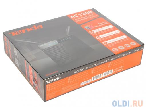Маршрутизатор Tenda AC9 AC1200 Двухдиапазонный, гигабитный Wi-Fi маршрутизатор