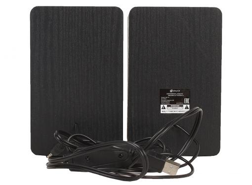 Колонки Oklick OK-171 2.0 черный 6Вт