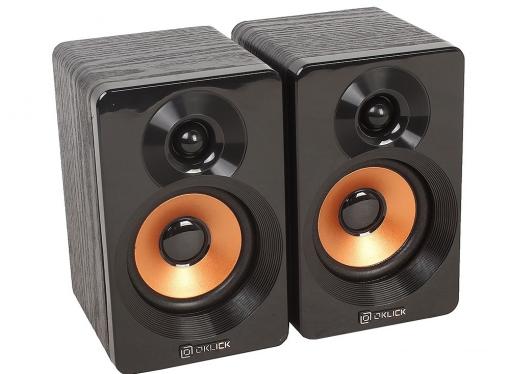 Колонки Oklick OK-171 2.0 черный 6Вт