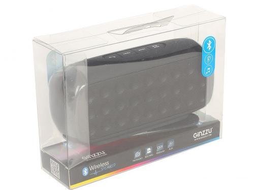 Беспроводная BT-Колонка GINZZU GM-982B, bluetooth, 2x3W/USB/TFcard/AUX/FM