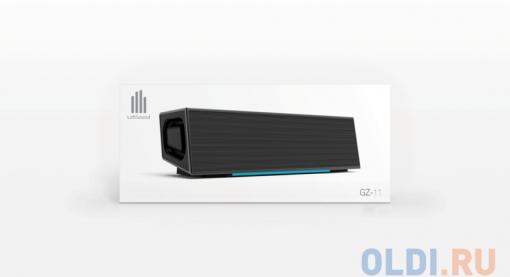 Портативная колонка GZ Electronics LoftSound GZ-11 Black Беспроводная акустика / 2 x 10 Вт / 60 - 18000 Гц / Bluetooth 4.2 / 3D Stereo
