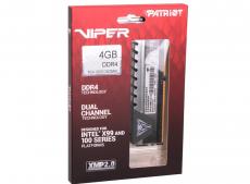 Память DDR4 4Gb (pc-19200) 2400MHz Patriot Viper4 Elite CL15 Grey PVE44G240C6GY