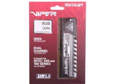 Память DDR4 8Gb (pc-19200) 2400MHz Patriot Viper4 Elite CL15 Grey PVE48G240C6GY