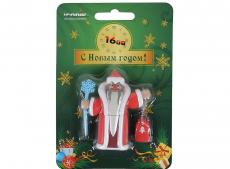 Внешний накопитель 16GB USB Drive (USB 2.0) ICONIK ДЕД МОРОЗ (RB-DMOROZ-16GB)