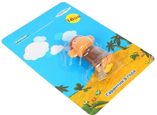 Внешний накопитель 16GB USB Drive (USB 2.0) ICONIK Обезьяна (мартышка из м/ф 