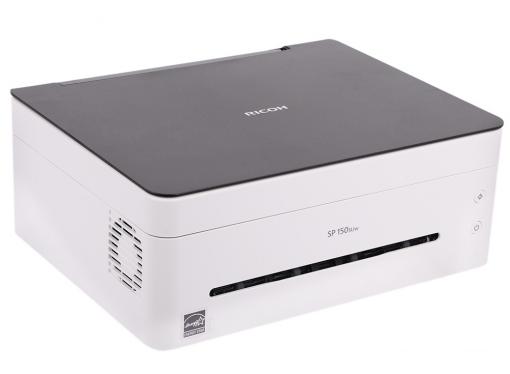 МФУ Ricoh SP 150SUw (копир-принтер-сканер, Wi-Fi, 22стр./мин., 600x600dpi, A4)