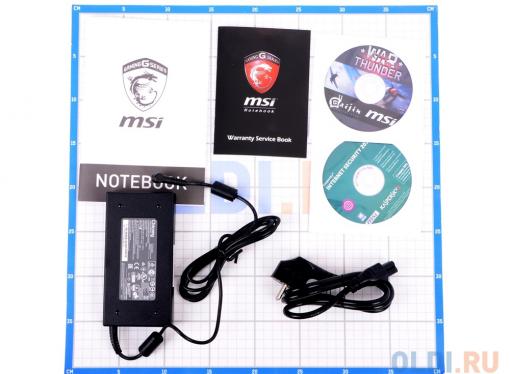 Ноутбук MSI GE62 6QE(Apache Pro)-461RU i7-6700HQ(2.6) Skylake/16Gb/1Tb/15.6