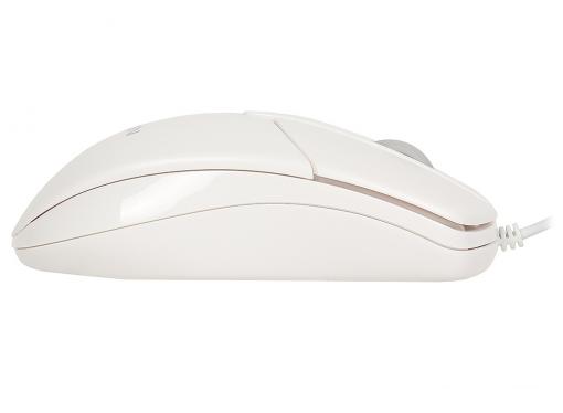 Мышь SVEN RX-112 USB белая, 2+1 клавиши, симметричная форма, коробка цвет