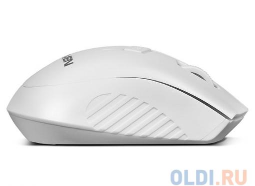 Беспроводная мышь SVEN RX-325 Wireless белая, 4 клавиши, эргономичная форма, блистер
