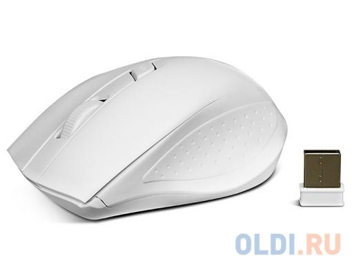 Беспроводная мышь SVEN RX-325 Wireless белая, 4 клавиши, эргономичная форма, блистер