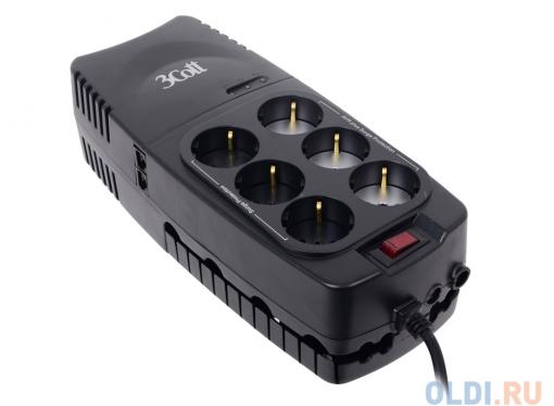Стабилизатор напряжения 3Cott 2000VA-AVR 3*AVR + 3*Surge Protector, RJ-11/RJ-45
