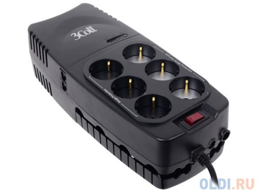 Стабилизатор напряжения 3Cott 1000VA-AVR 3*AVR + 3*Surge Protector, RJ-11/RJ-45