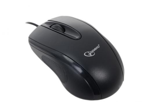 Мышь Gembird MUSOPTI8 -801U, черный, USB, 800DPI