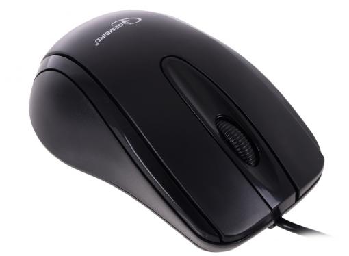 Мышь Gembird MUSOPTI8 -800U, черный, USB, 800DPI