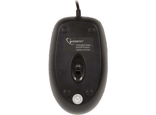 Мышь Gembird MUSOPTI9 -902U, черный, USB, 1000DPI