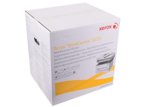 МФУ Xerox WorkCentre 3225DNI (A4, лазерный принтер/сканер/копир/факс, 28стр/мин, до 30K стр/мес, 256MB, Ethernet, ADF, Duplex)