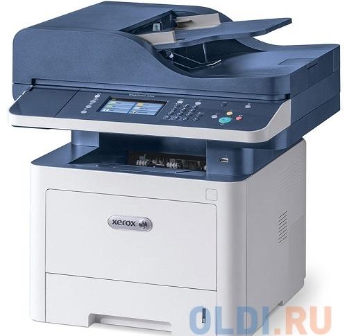 МФУ Xerox WorkCentre 3345V_DNI (A4, лазерный принтер/сканер/копир/факс, до 42 стр/мин, до 80K стр/мес, 1.5Gb/USB, Ethernet, WiFi, Duplex)