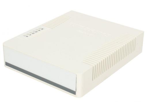 Маршрутизатор MikroTik RB951G-2HnD Беспроводной маршрутизатор 600Mhz CPU 128MB RAM 5xGbit LAN, built-in 2.4Ghz 802b/ g/ n