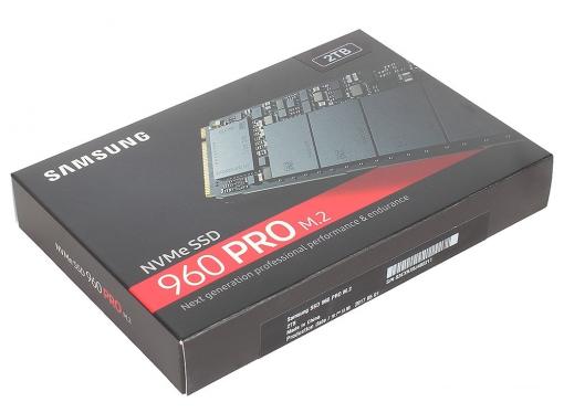 SSD накопитель Samsung 960 PRO MZ-V6P2T0BW 2TB PCI-E/M.2 2280