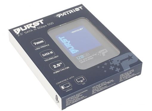 SSD накопитель Patriot BURST PBU120GS25SSDR 120GB SATA III/2.5