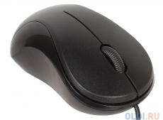 Мышь Oklick 115S black optical (1000dpi) USB for notebook (2but)