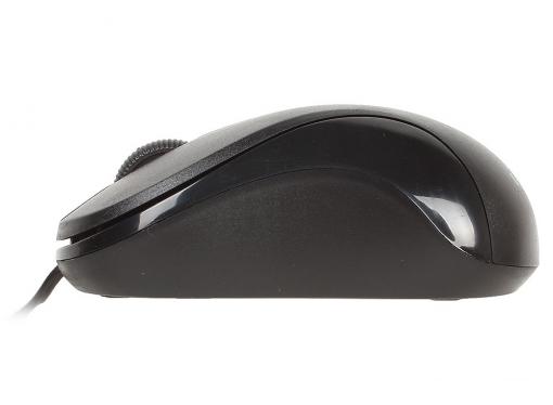 Мышь Oklick 115S black optical (1000dpi) USB for notebook (2but)