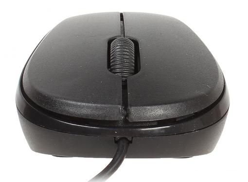 Мышь Oklick 115S black optical (1000dpi) USB for notebook (2but)